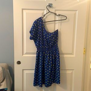 One sided sailboat dress